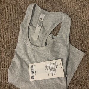 Lululemon Athletica Light Gray Tank Top